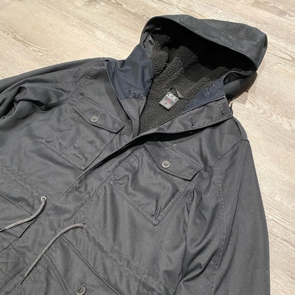 Vintage Oakley Regular Fit Utility Sherpa Lined Jacket Men’s Size XL - Picture 2 of 5